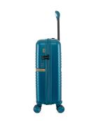 Valise Cabine Celia XS bleu paon - 55x35x19 cm
