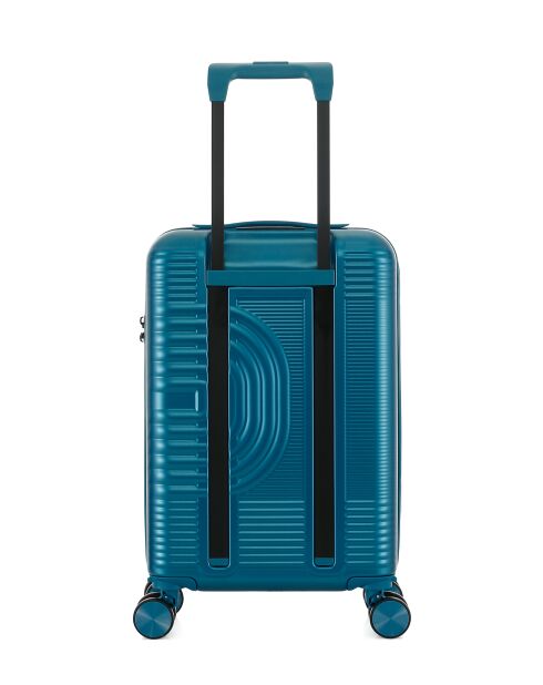 Valise Cabine Celia XS bleu paon - 55x35x19 cm