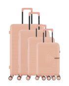 Set mit 4 Koffern Celia-O Lachs