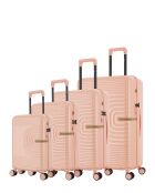 Set mit 4 Koffern Celia-O Lachs