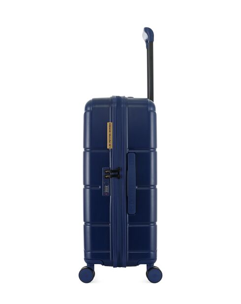 Valise Moyen Séjour Lynda M bleu foncé - 66x42,5x25,5 cm