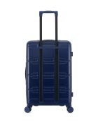 Valise Moyen Séjour Lynda M bleu foncé - 66x42,5x25,5 cm