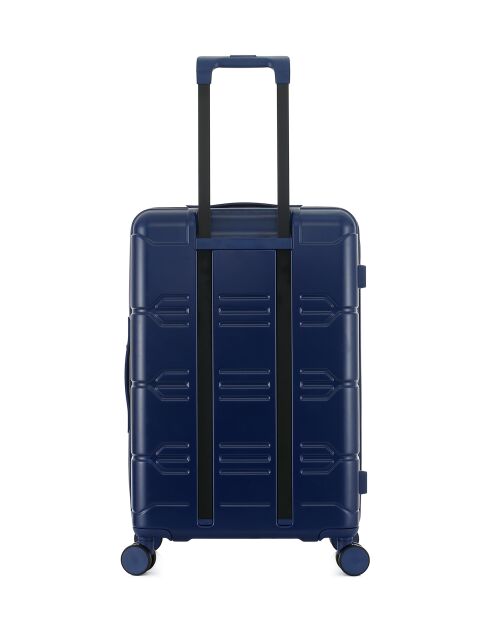 Valise Moyen Séjour Lynda M bleu foncé - 66x42,5x25,5 cm