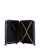 Valise Moyen Séjour Lynda M bleu foncé - 66x42,5x25,5 cm