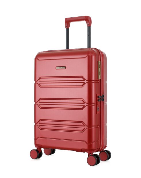 Valise Cabine Lynda S bourgogne - 59x39x20 cm