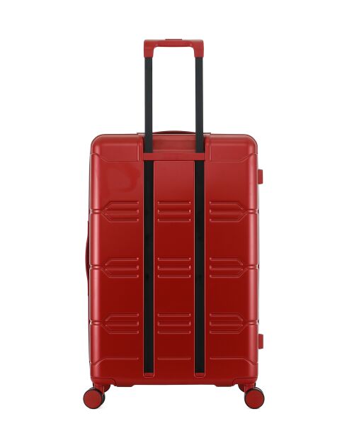Valise Long Séjour Lynda L bourgogne - 76x49x29,5 cm