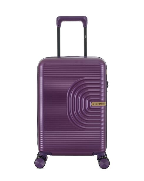 Valise Cabine Celia XS violette - 55x35x19 cm