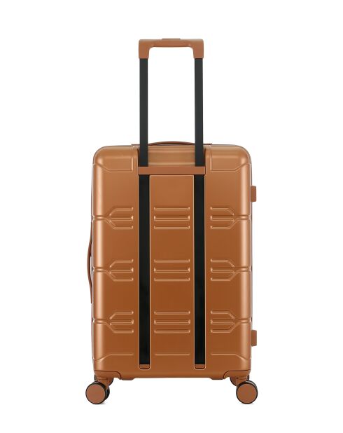 Valise Moyen Séjour Lynda M brun - 66x42,5x25,5 cm