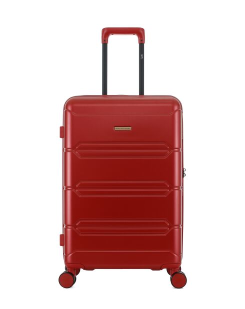 Valise Moyen Séjour Lynda M bourgogne - 66x42,5x25,5 cm