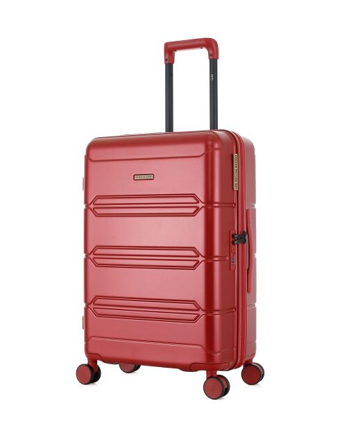 Valise Moyen Séjour Lynda M bourgogne - 66x42,5x25,5 cm