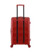 Valise Moyen Séjour Lynda M bourgogne - 66x42,5x25,5 cm