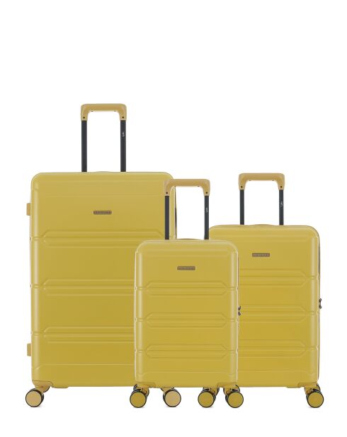 Set mit 3 großen Koffern, Kabine und Kabine XS Lynda Chéri