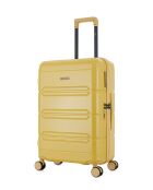 Valise Moyen Séjour Lynda M chérie jaune - 66x42,5x25,5 cm