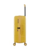 Valise Moyen Séjour Lynda M chérie jaune - 66x42,5x25,5 cm