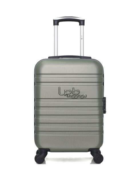 Valise Cabine Aurelia-E XS kaki doré - 50x33x21 cm