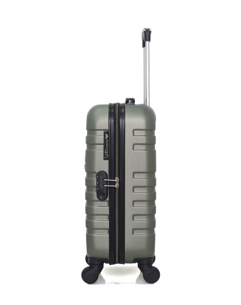 Valise Cabine Aurelia-E XS kaki doré - 50x33x21 cm