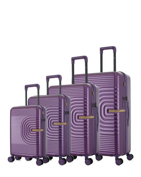 Set mit 4 lila Celia-O Koffern