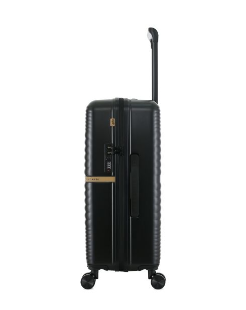 Valise Moyen Séjour Celia M noir - 66x42,5x25,5 cm