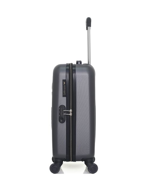 Valise Cabine Francette-E XS gris foncé - 50x33x21 cm