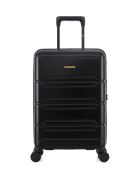 Valise Cabine Lynda S noire - 59x39x20 cm