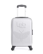 Valise Cabine Francette-E XS argentée - 50x33x21 cm