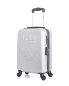 Valise Cabine Francette-E XS argentée - 50x33x21 cm