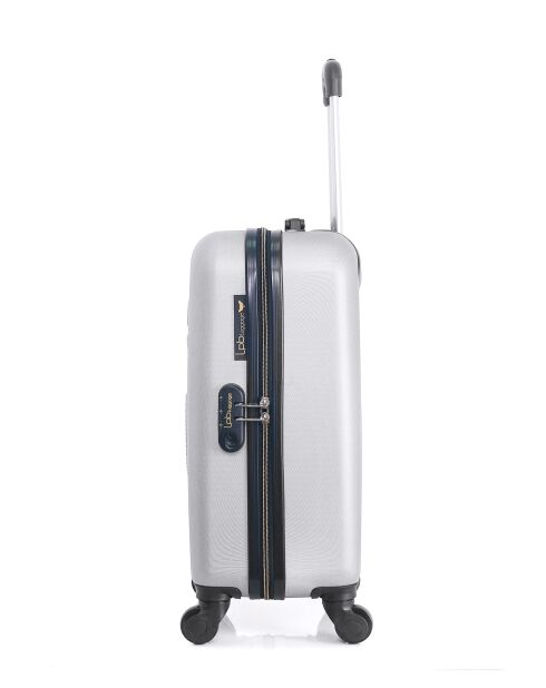 Valise Cabine Francette-E XS argentée - 50x33x21 cm