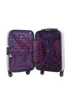Valise Cabine Francette-E XS argentée - 50x33x21 cm