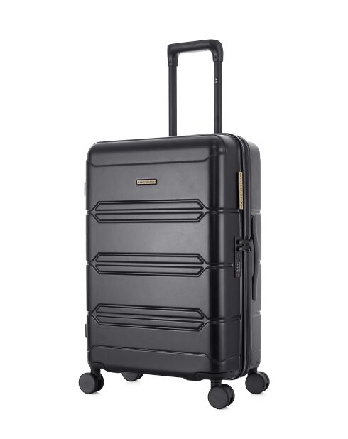 Valise Moyen Séjour Lynda M noire - 66x42,5x25,5 cm