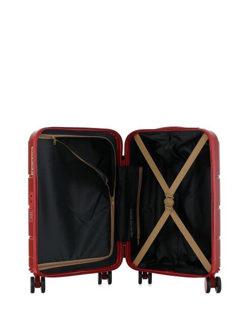 Valise Cabine Lynda XS bourgogne - 55x35x19 cm