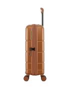 Valise Cabine Lynda S brun - 59x39x20 cm