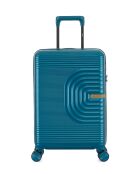 Valise Cabine Celia S bleu paon - 59x39x20 cm