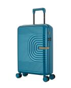 Valise Cabine Celia S bleu paon - 59x39x20 cm