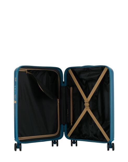 Valise Cabine Celia S bleu paon - 59x39x20 cm