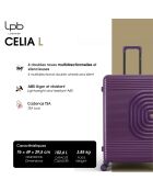 Valise Long Séjour Celia L saumon - 76x49x29,5 cm