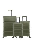 Set mit 3 großen Koffern, Kabine und Kabine XS Lynda khaki