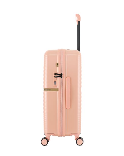 Valise Moyen Séjour Celia M saumon - 66x42,5x25,5 cm