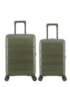 Set aus 2 Kabinen- und Kabinenkoffern XS Lynda khaki