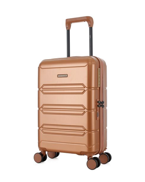 Valise Cabine Lynda XS brun - 55x35x19 cm