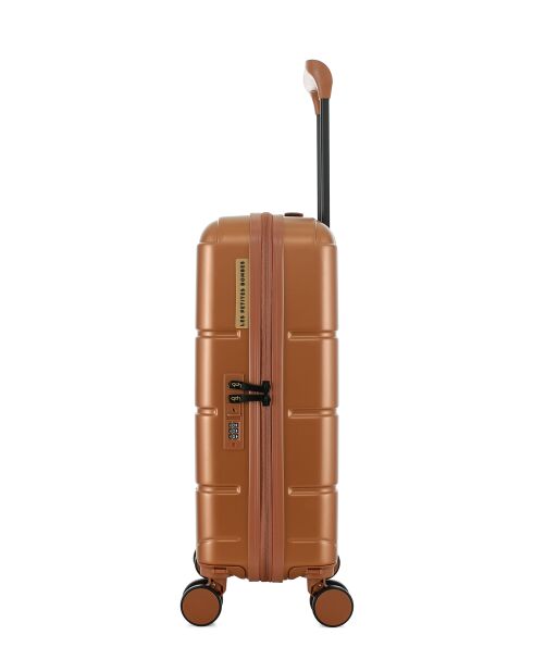 Valise Cabine Lynda XS brun - 55x35x19 cm