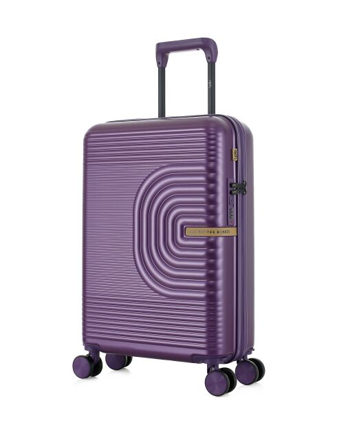 Valise Cabine Celia S violette - 59x39x20 cm