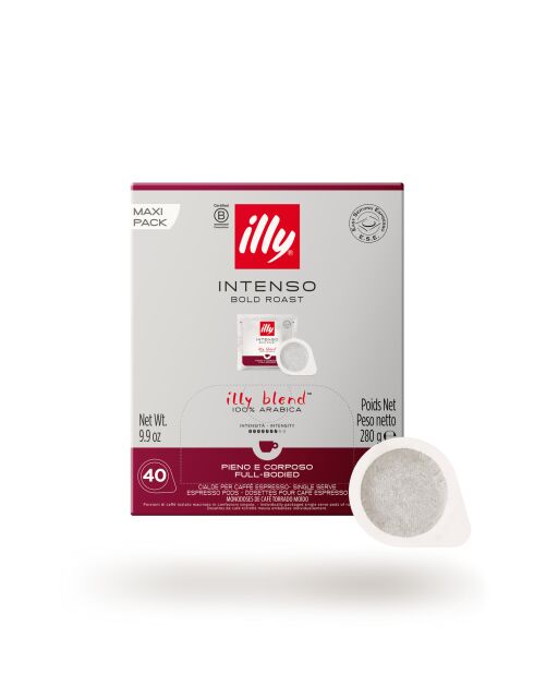 6 Boîtes de 40 monodoses E.S.E torréfaction intense - 6x280 gr