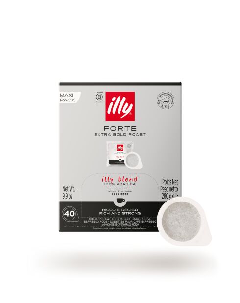 6 Boîtes de 40 monodoses E.S.E torréfaction forte - 6x280 gr