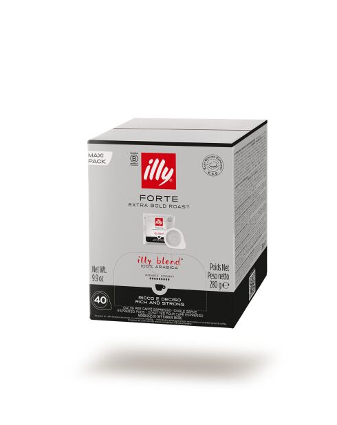 6 Boîtes de 40 monodoses E.S.E torréfaction forte - 6x280 gr