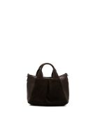 Jeti Schultertasche aus Mokkaleder - 31x24x12 cm