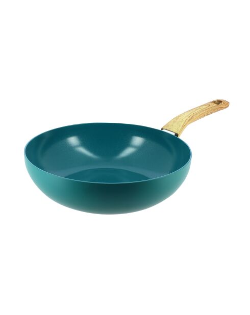 Wok Blue eendblauw - 47,5x28x8 cm