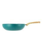 Wok Blue eendblauw - 47,5x28x8 cm