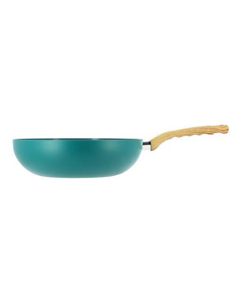 Wok Blue eendblauw - 47,5x28x8 cm