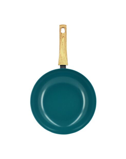 Wok Blue eendblauw - 47,5x28x8 cm
