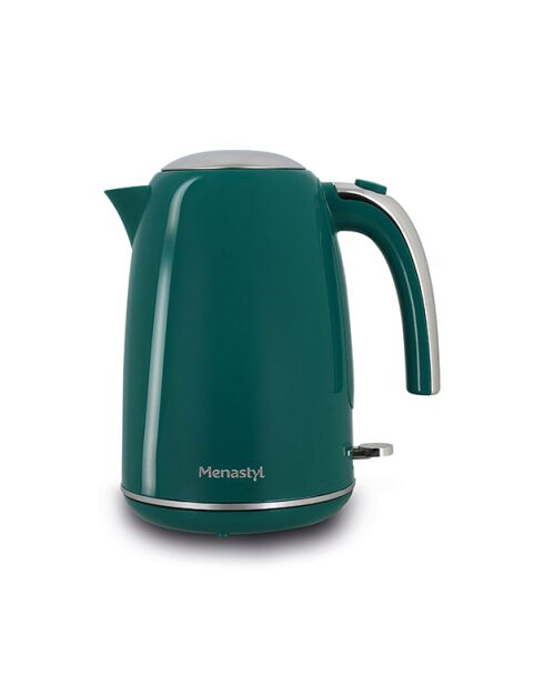 Bouilloire rétro Bleu Canard bleu/inox - 1,7 L